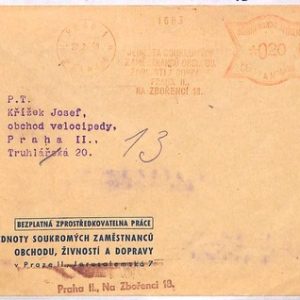 ai4107 - Bohemia and Moravia - POSTAL HISTORY - Cover - Transport - 1940