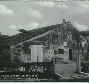 91621 - CARTOLINA d'Epoca - PARMA Provincia - RONCOLE Casa natale di VERDI