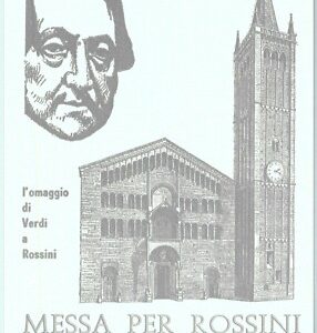 91822 - CARTOLINA  -  PARMA  -  commemorativa MESSA per ROSSINI  Verdi  1988