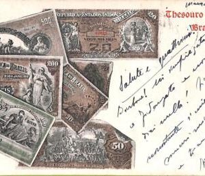 ac1654 -  BRAZIL - VINTAGE POSTCARD - 1902