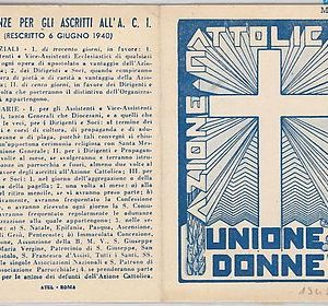 TESSERA - AZIONE CATOLICA ITALIANA 1941