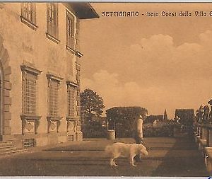 49675   CARTOLINA d'Epoca - FIRENZE provincia : Settignano