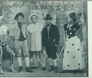 91655 - CARTOLINA d'Epoca - TEATRO / MUSICA / OPERA :  Pagliacci  #1