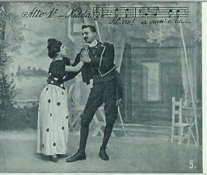 91740 - CARTOLINA d'Epoca - TEATRO / MUSICA / OPERA :  Pagliacci  #3
