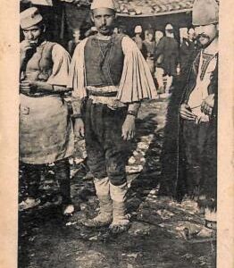 ac1223 - Ansichtskarten  POSTCARD - ALBANIA - Costume  Ethnic - 1917