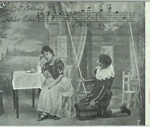 91792 - CARTOLINA d'Epoca - TEATRO / MUSICA / OPERA :  Pagliacci  # 7