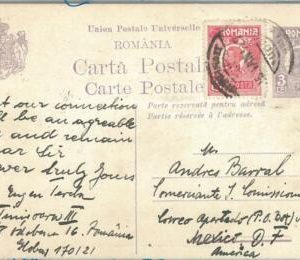 72537 - ROMANIA -  POSTAL STATIONERY CARD to MEXICO ! 1927 - Very nice