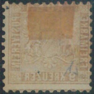 77932  -  GERMANY Baden -  STAMP:  Michel  # 15a D  -    USED - RARE!!