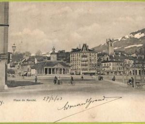 ad5246 - SWITZERLAND Schweitz - Ansichtskarten VINTAGE POSTCARD - Vevey - 1903