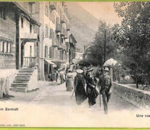 ad5356 - SWITZERLAND Schweitz - Ansichtskarten VINTAGE POSTCARD - Zermatt - 1910