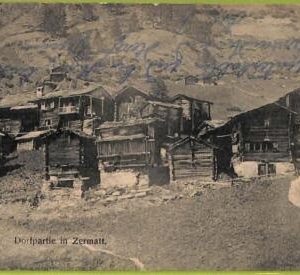 ad5355 - SWITZERLAND Schweitz - Ansichtskarten VINTAGE POSTCARD - Zermatt - 1911