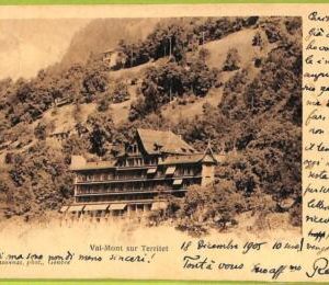 ad5284 - SWITZERLAND Schweitz - Ansichtskarten VINTAGE POSTCARD - Territet-1905