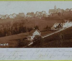 ad5317 - SWITZERLAND - Ansichtskarten VINTAGE POSTCARD - Wald,Zurich - 1906