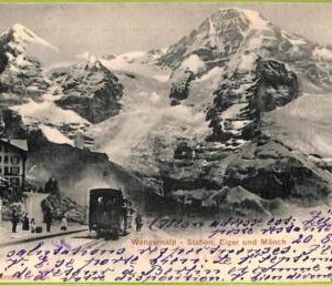 ad5322 - SWITZERLAND Schweitz - Ansichtskarten VINTAGE POSTCARD-Wengernalp -1902