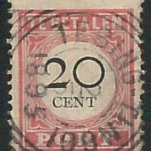 70509 -  DUTCH INDIES - STAMPS -  USED stamp with nice postmark