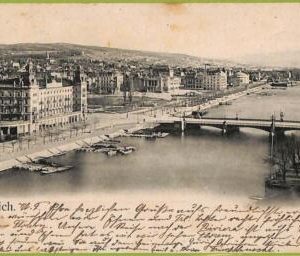 ad5387 - SWITZERLAND Schweitz - Ansichtskarten VINTAGE POSTCARD - Zurich -1907
