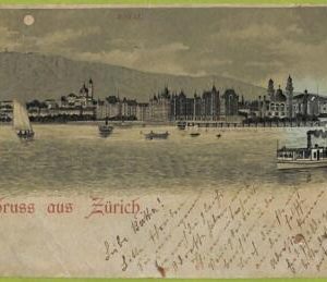 ad5417 - SWITZERLAND - Ansichtskarten VINTAGE POSTCARD - Gruss aus Zurich - 1898