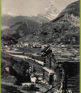ad5349 - SWITZERLAND Schweitz - Ansichtskarten VINTAGE POSTCARD - Zermatt - 1911