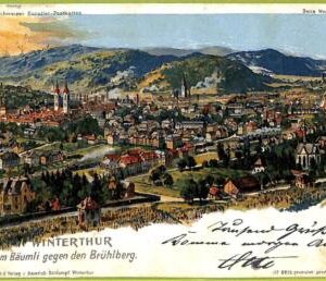 ad5344 - SWITZERLAND Schweitz - Ansichtskarten VINTAGE POSTCARD -Winterthur-1903