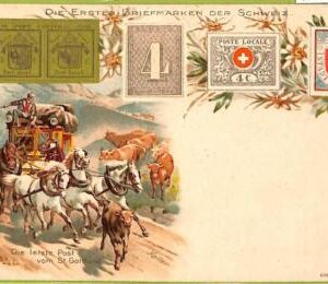ad5515 - SWITZERLAND Schweitz - Ansichtskarten VINTAGE POSTCARD - St.Gothard