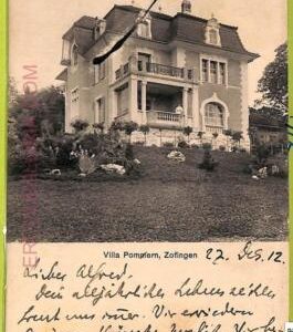 ad5488 - SWITZERLAND Schweitz - Ansichtskarten VINTAGE POSTCARD - Zofingen -1912