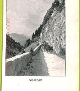 ad5580 - SWITZERLAND - Ansichtskarten VINTAGE POSTCARD - Alpenposrt
