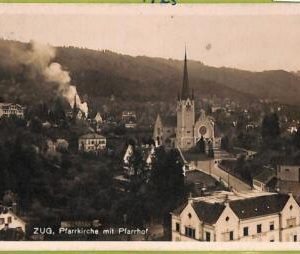 ad5476 - SWITZERLAND Schweitz - Ansichtskarten VINTAGE POSTCARD - Zug - 1925