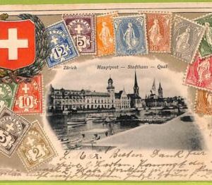 ad5399 - SWITZERLAND Schweitz - Ansichtskarten VINTAGE POSTCARD - Zurich -1904