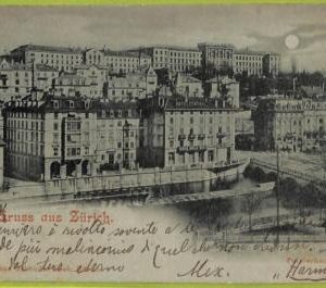 ad5410 - SWITZERLAND - Ansichtskarten VINTAGE POSTCARD - Gruss aus Zurich - 1898