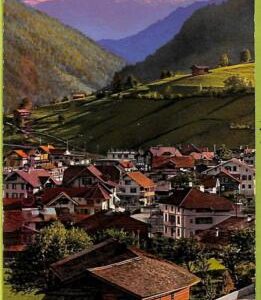 ad5485 - SWITZERLAND Schweitz - Ansichtskarten VINTAGE POSTCARD-Zweisimmen -1913