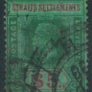 70613b  - STRAITS SETTLEMENTS  - STAMPS: Stanley Gibbons # 240a - Fine  USED