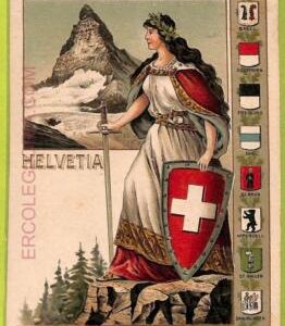 ad5542 - SWITZERLAND Schweitz - Ansichtskarten VINTAGE POSTCARD - 1905, Embossed