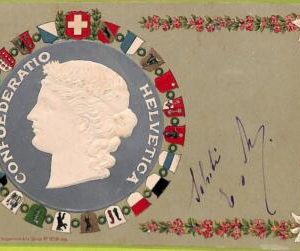 ad5547 - SWITZERLAND Schweitz - Ansichtskarten VINTAGE POSTCARD - 1905,Embossed