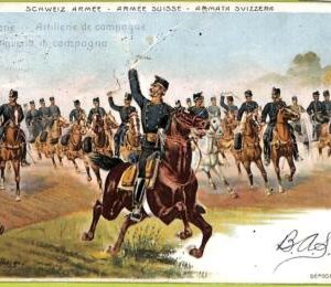 ad5551 - SWITZERLAND Schweitz - Ansichtskarten VINTAGE POSTCARD - 1907, Military
