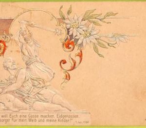 ad5538 - SWITZERLAND Schweitz - Ansichtskarten VINTAGE POSTCARD - 1903, Embossed
