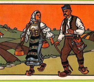 ae9003 - Ansichtskarten VINTAGE POSTCARD - SERBIA - Costume - Shumadia