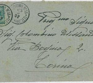 29785 - ITALY -- POSTAL HISTORY - Cover CHEMISTRY  BERTHOLLET 1907