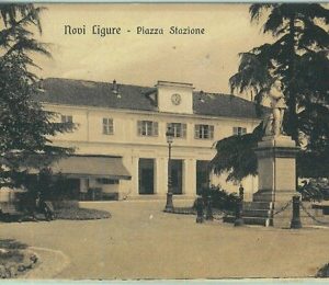 97133 - CARTOLINA d'Epoca - ALESSANDRIA provincia  NOVI LIGURE 1914  Stazione