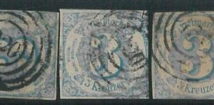 78253  - GERMANY Thurn und Taxis -  STAMP:  Michel  # 21  -  very finely USED