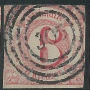 78255b  - GERMANY Thurn und Taxis -  STAMP:  Michel  # 22  -  USED
