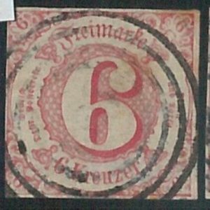 78256a  - GERMANY Thurn und Taxis -  STAMP:  Michel  # 22  -  Finely USED