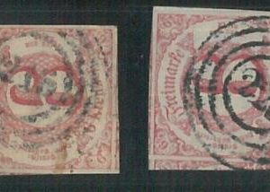 78257  - GERMANY Thurn und Taxis -  STAMP:  Michel  # 22  -  Very Finely USED
