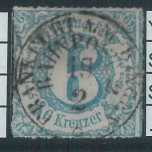 78306 - GERMANY Sachsen - STAMPS:  Michel  # TAX 43 IA  Very Finely USED stamp