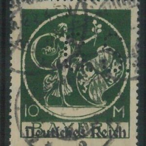 78312d  - GERMANY Reich  - STAMP: Michel  #  137  -   Fine  USED