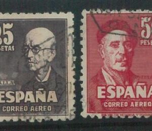 78351  -  SPAIN  -  STAMPS Set:  EDIFIL  #  1015 / 16  Very Finely  USED