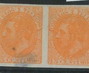 78356 -  SPAIN  -  STAMPS Set:  EDIFIL  #  210  IMPERF PAIR - new  MINT NH