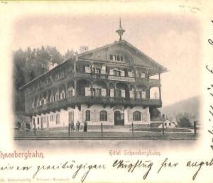 ac3467 - AUSTRIA - Ansichtskarten  VINTAGE  POSTCARD - Schneebergbahn - 1899