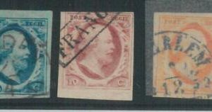 78359 -  NETHERLANDS - STAMPS Set -  YVERT #  1/3  Very Finely  USED