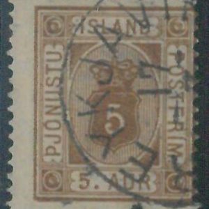 78613a - ICELAND -  STAMP  - MICHEL  # Service 4A  USED