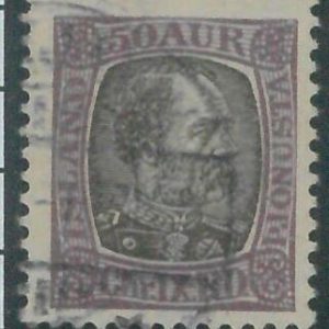 78616 - ICELAND -  STAMP  - MICHEL  # 44  finely USED